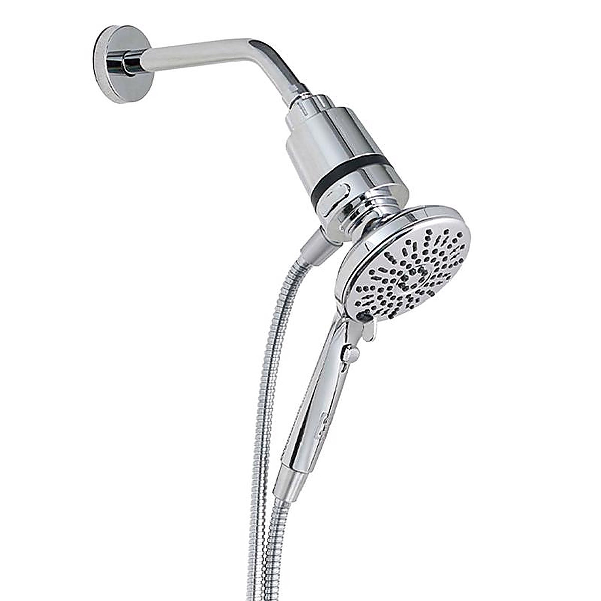 Seventy - 12158 - Danco Seventy Chrome 5 Settings Handheld Showerhead 1.8 GPM