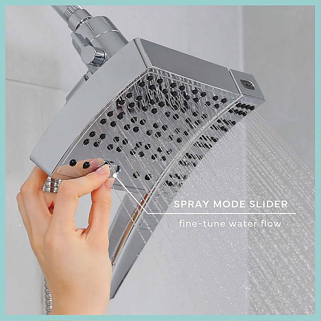 Seventy - 12161 - Danco Seventy Chrome 3 Settings Showerhead Combo 1.8 GPM