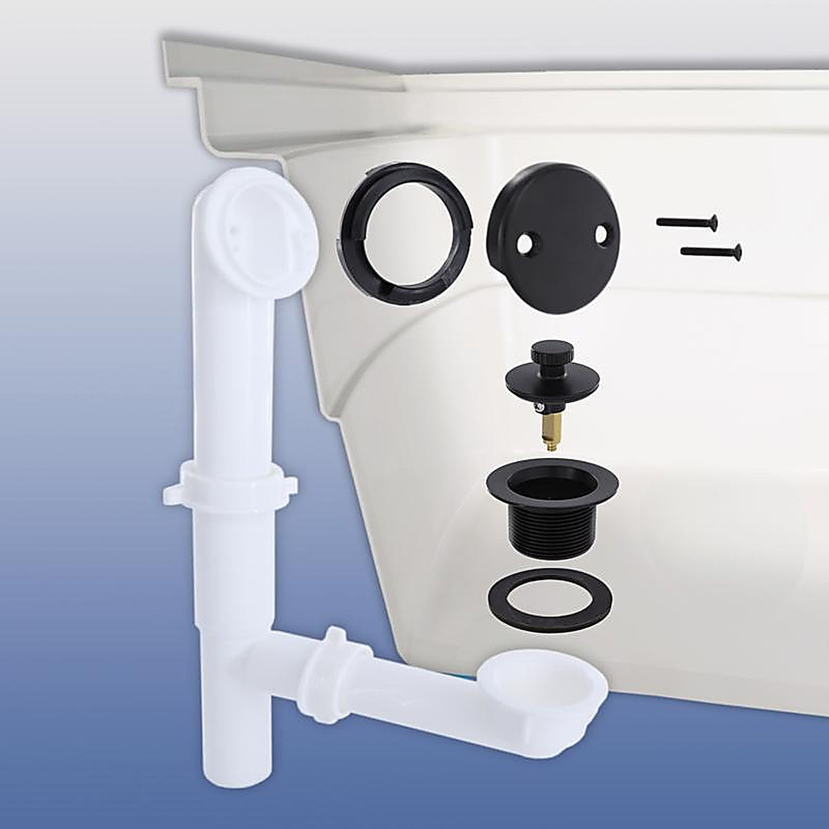Danco - 12101 - 1-1/2 In. D Plastic Tub Drain Kit