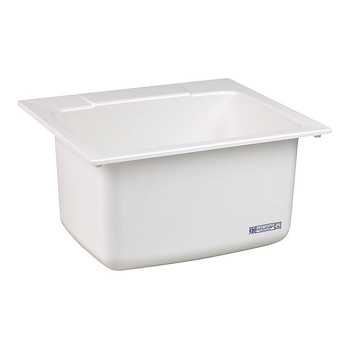 Mustee - 10 - 25 In. W X 22 In. D Self-Rimming Composite Utility Sink