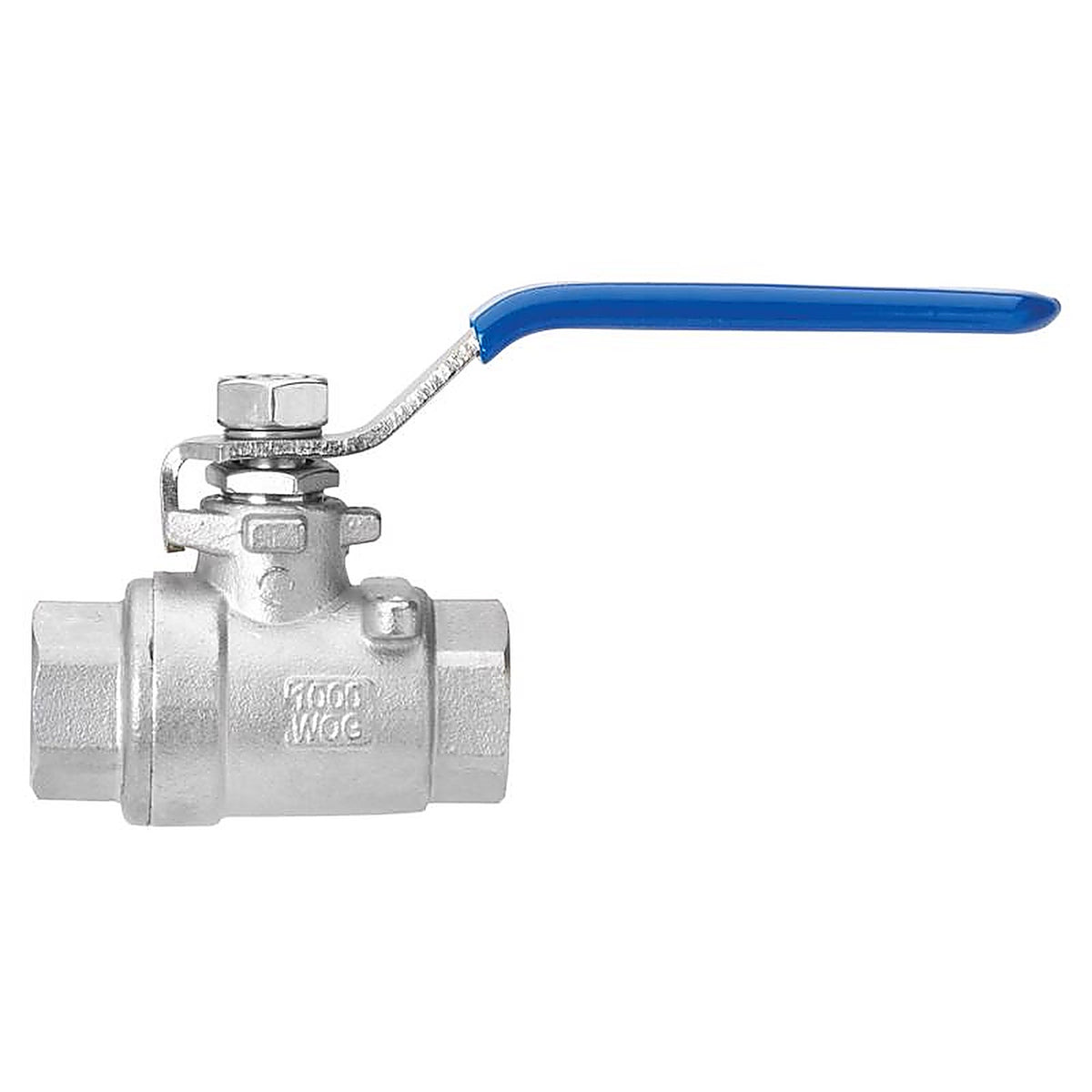 Homewerks - BV-SS-12 - Worldwide 1/2 In. Stainless Steel Fip Ball Valve Full Port Lever