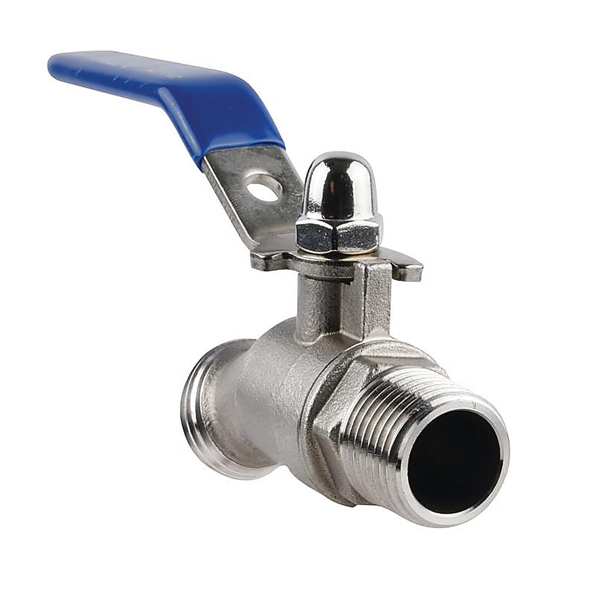 Homewerks - VHBSSL3 - Worldwide 1/2 In. MIP In. X 3/4 In. Garden Hose Thread Stainless Steel Bent Nose Hose Bibb
