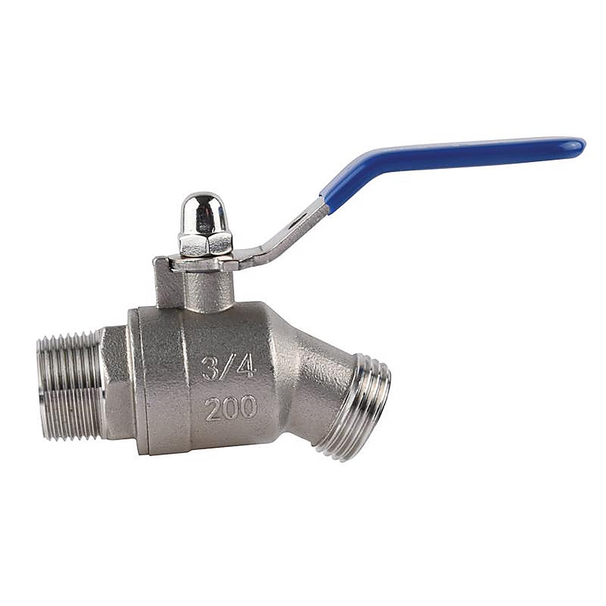 Homewerks - VHBSSL4 - 3/4 In. MIP In. X 3/4 In. Garden Hose Thread Stainless Steel Hose Bibb