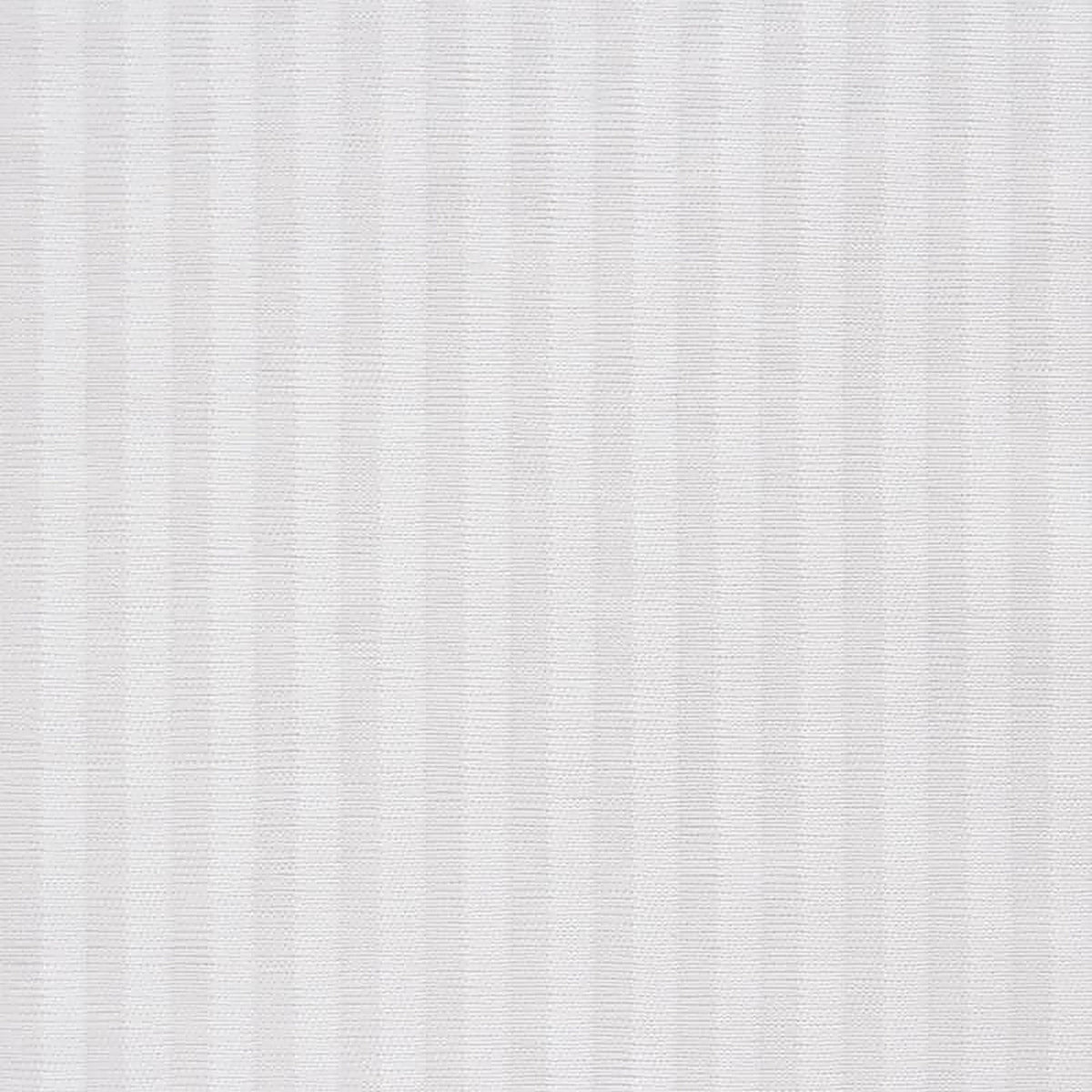 Zenna Home - LFRWTRWWL - 72 In. H X 70 In. W White Striped Shower Curtain Liner Fabric