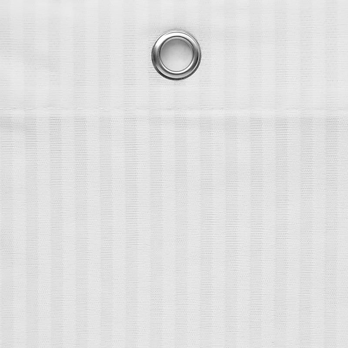 Zenna Home - LFRWTRWWL - 72 In. H X 70 In. W White Striped Shower Curtain Liner Fabric