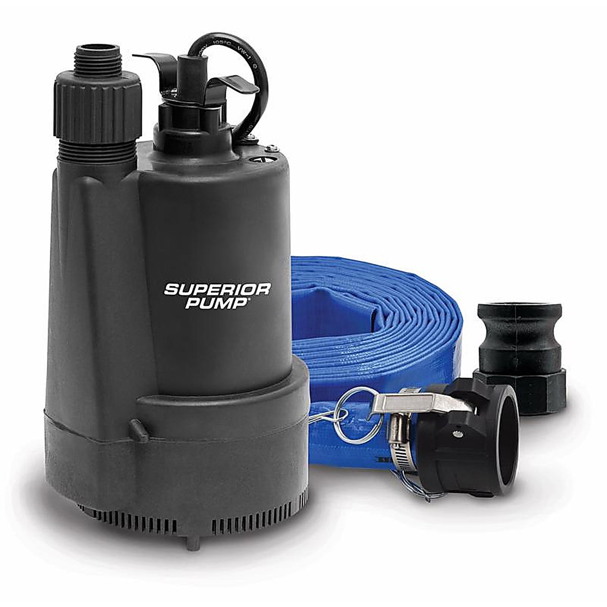 Superior Pump - 91037 - 2400 GPH Thermoplastic Switchless Switch Utility Pump Kit
