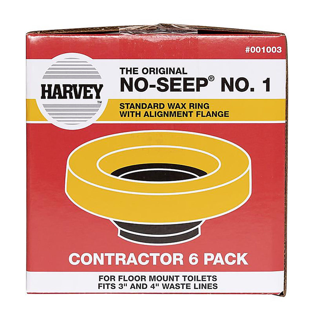 Harvey - 1003 - Wax Ring with Flange Petroleum Wax for Universal