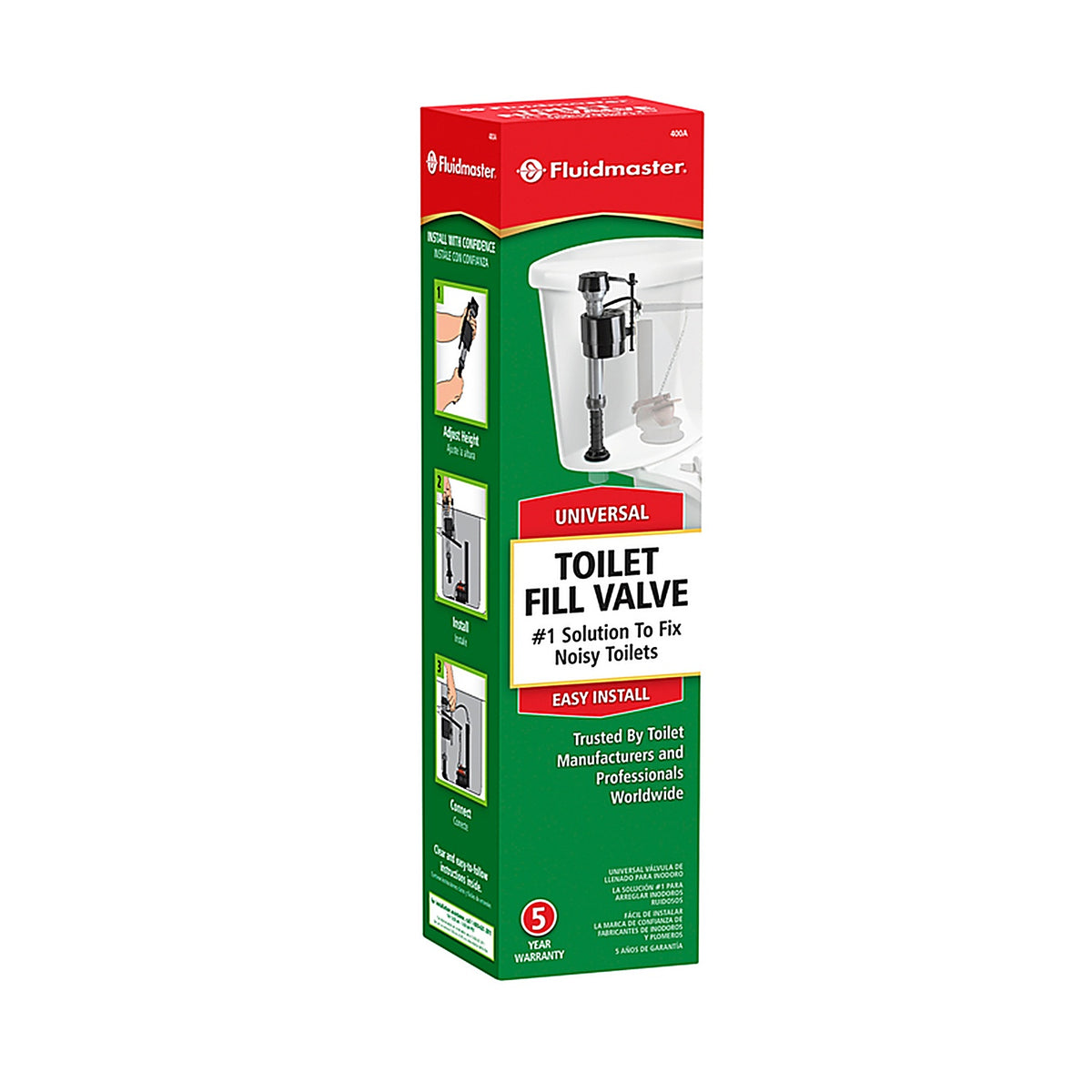 Fluidmaster - 400A - Toilet Fill Valve for Universal