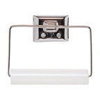 Decko 38090 Chrome Silver Toilet Paper Holder
