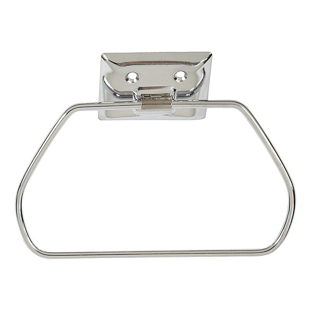 Decko 38100 Chrome Silver Stirrup Towel Ring Steel
