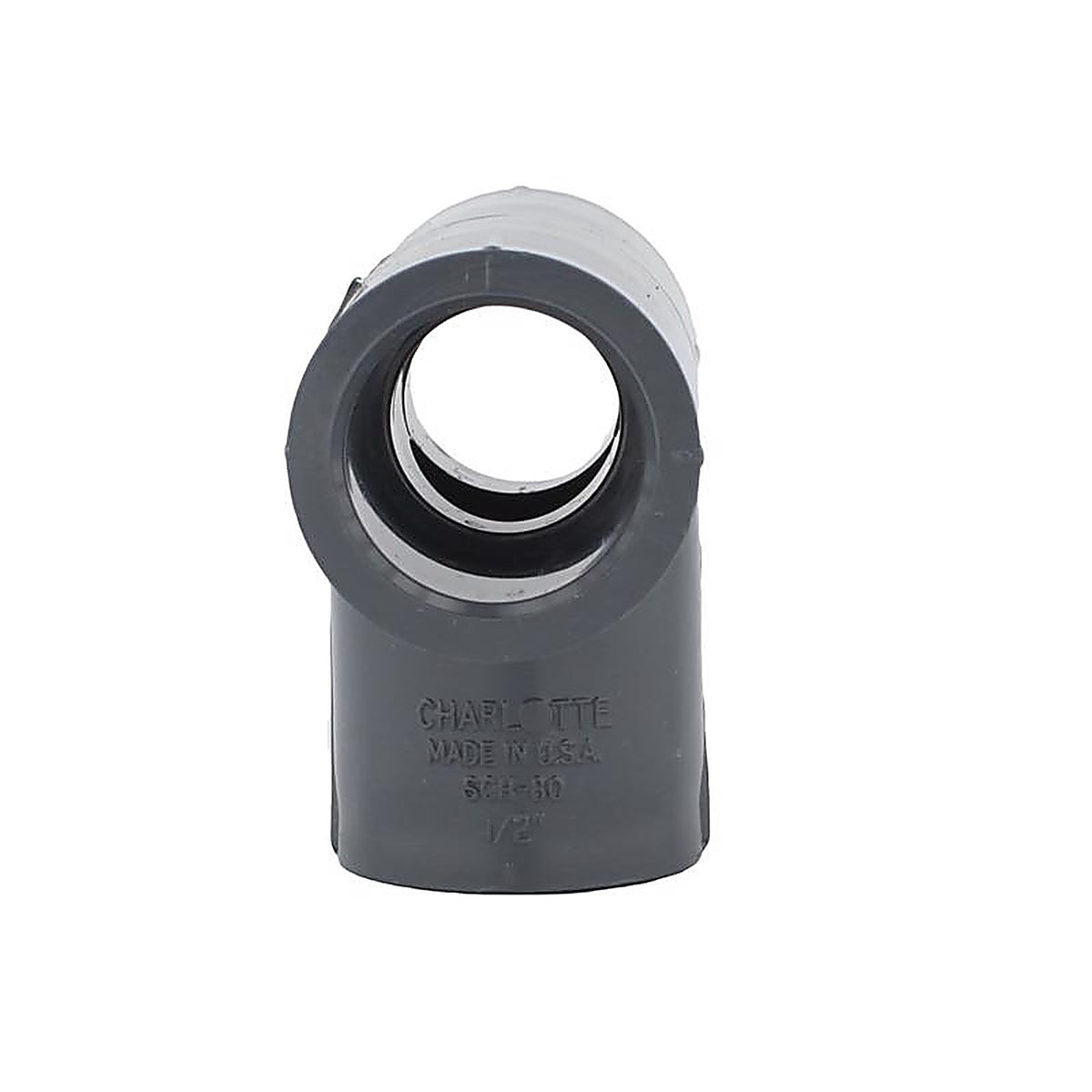 Charlotte Pipe PVC084001200 Schedule 80 3/4 in. Slip x 3/4 in. Dia. Slip PVC Tee