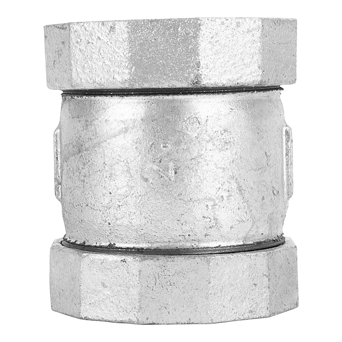 STZ Industries 311CCL-2 2 in. Compression X 2 in. D Compression Galvanized Malleable Iron 3 in. L Coupling