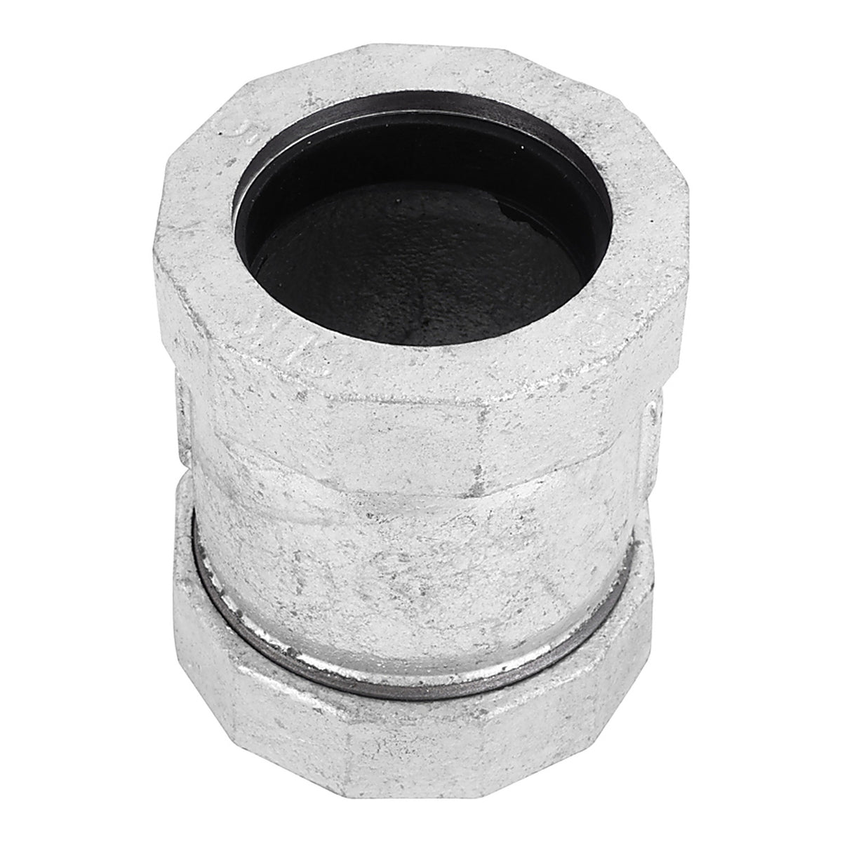 STZ Industries 311CCL-2 2 in. Compression X 2 in. D Compression Galvanized Malleable Iron 3 in. L Coupling