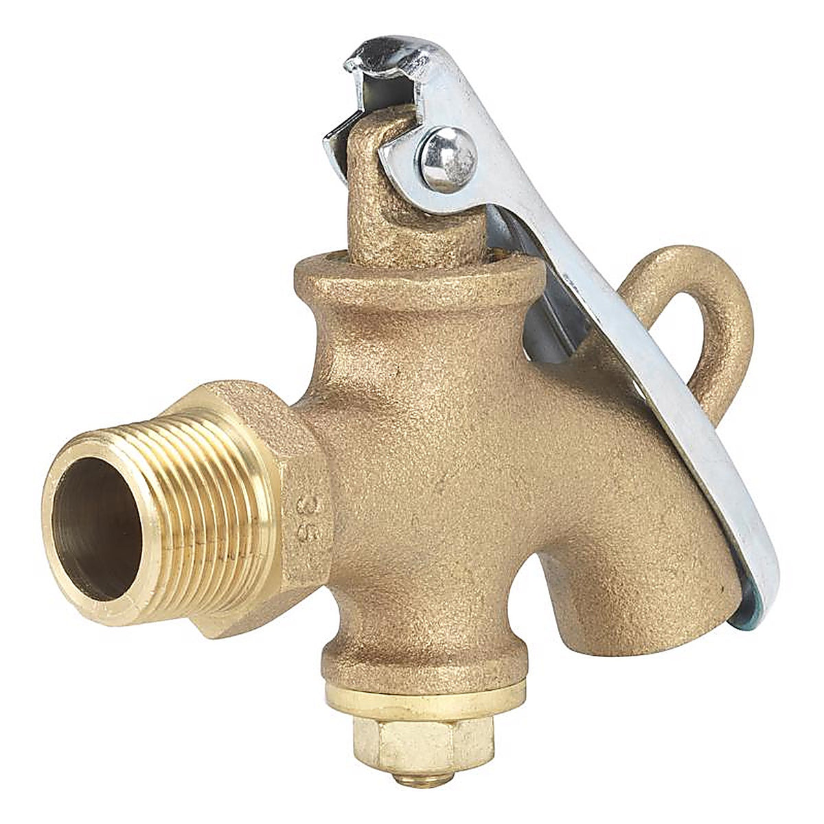 Homewerks - VDBBRZL4 - Lockable 3/4 In. MIP X 3/4 In. Bronze Drum & Barrel Faucet
