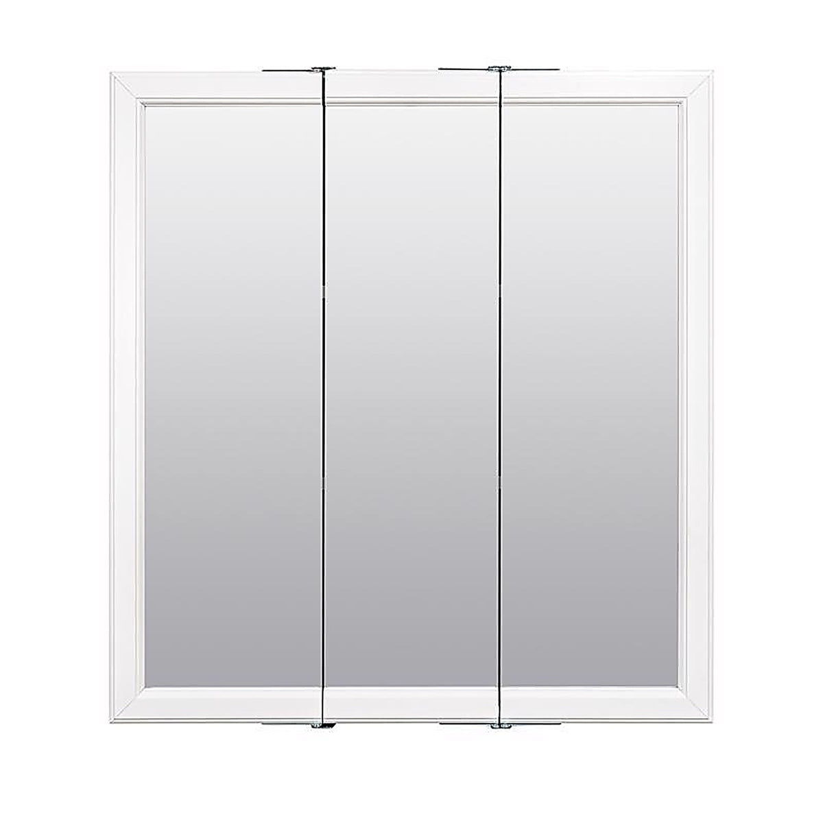 Zenith Products W24 26 in. H X 24 in. W X 4.5 in. D Rectangle Medicine Cabinet