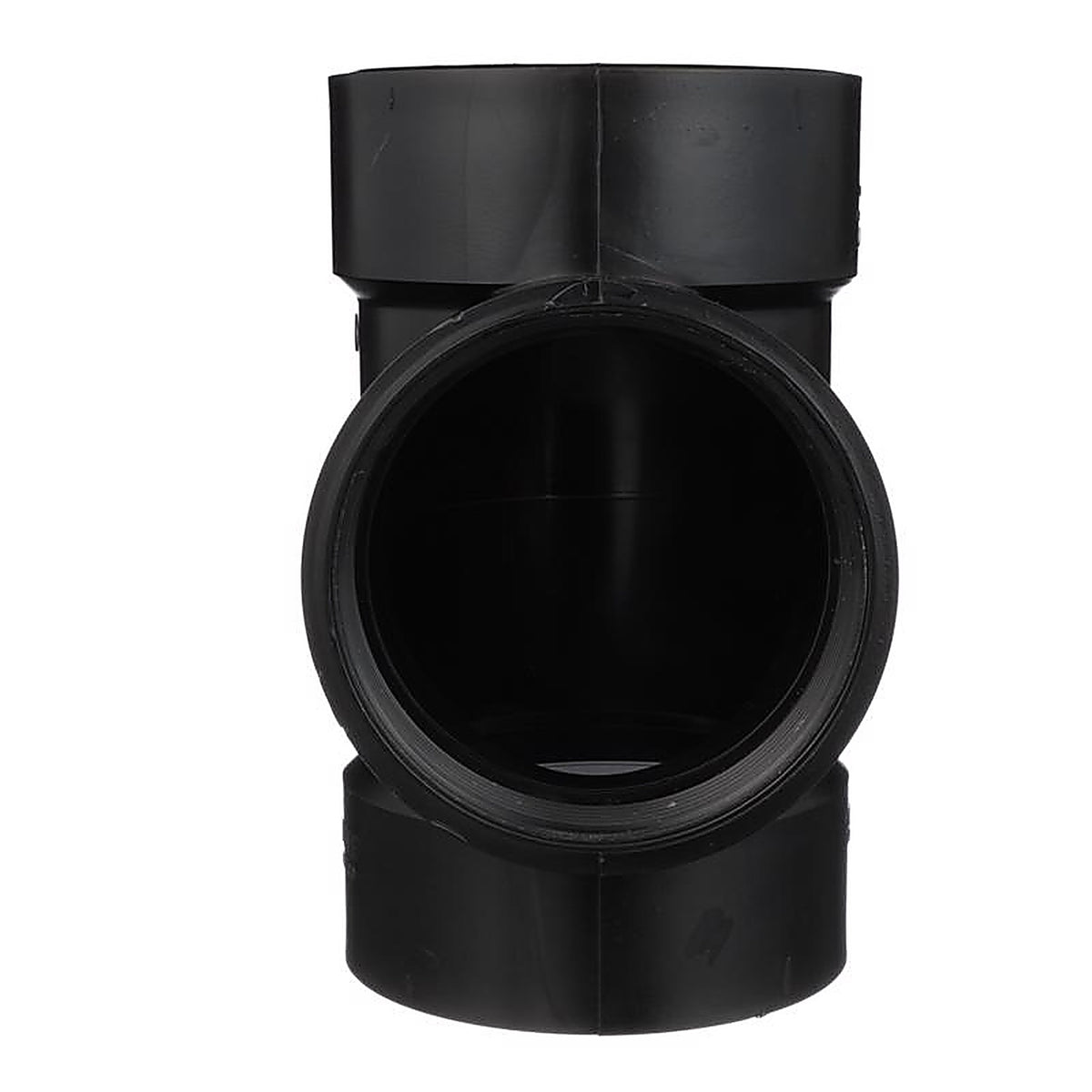 Charlotte Pipe - ABS004451200HA - 4 In. Hub X 4 In. D Hub Abs Flush Cleanout Tee