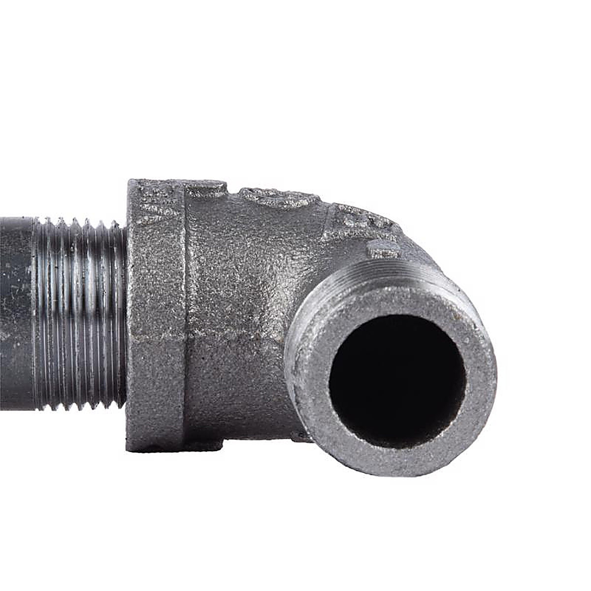 STZ Industries 310SE90-14 1/4 in. MIP each X 1/4 in. D FIP Black Malleable Iron 90 Degree Street Elbow