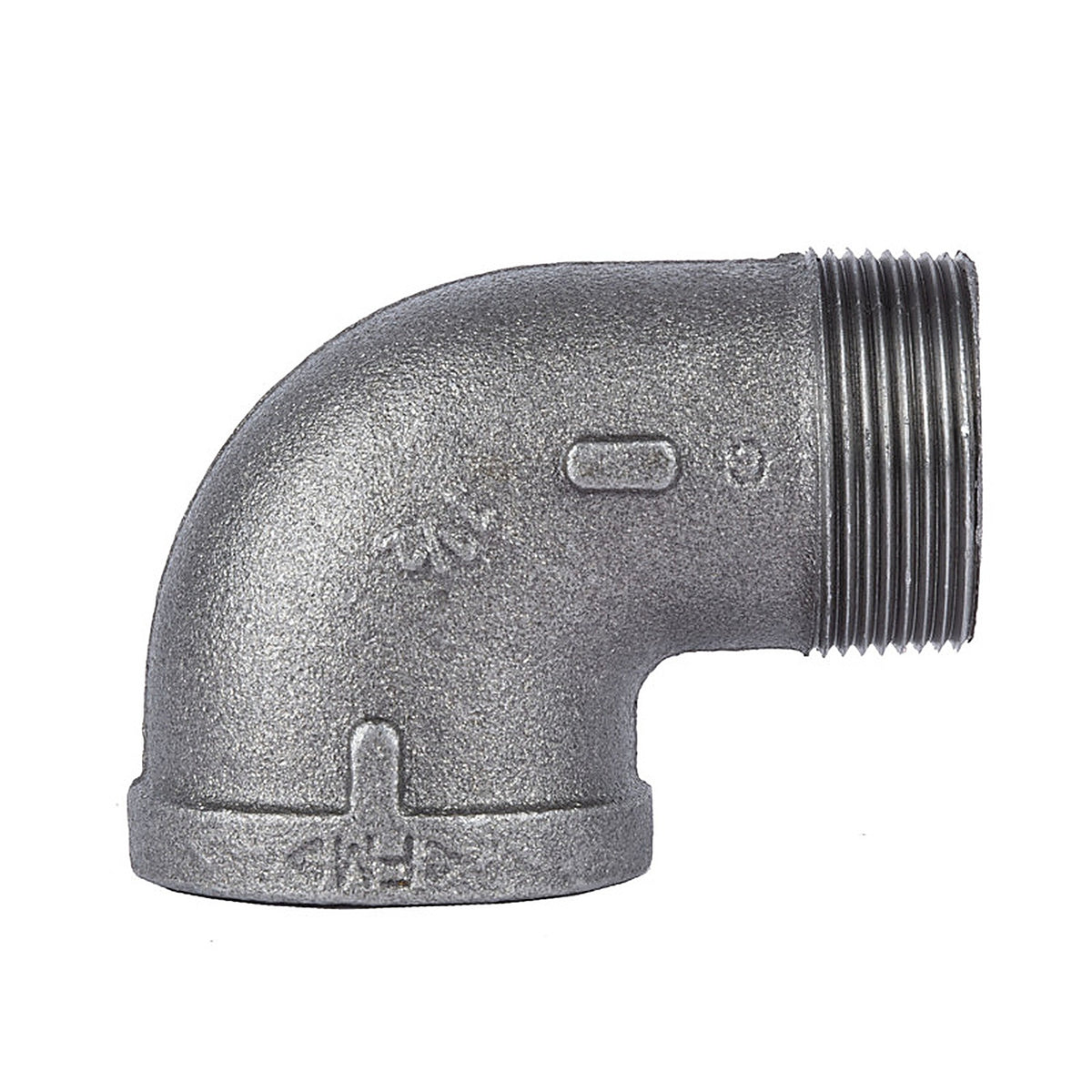 STZ Industries 310SE90-114 1-1/4 in. MIP each X 1-1/4 in. D FIP Black Malleable Iron 90 Degree Street Elbow
