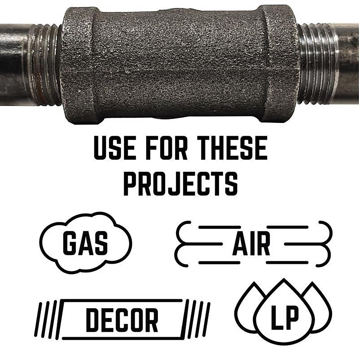 STZ - 202221 - Industries 1/8 In. Fip Each X 1/8 In. D Fip Black Malleable Iron 45 Degree Elbow
