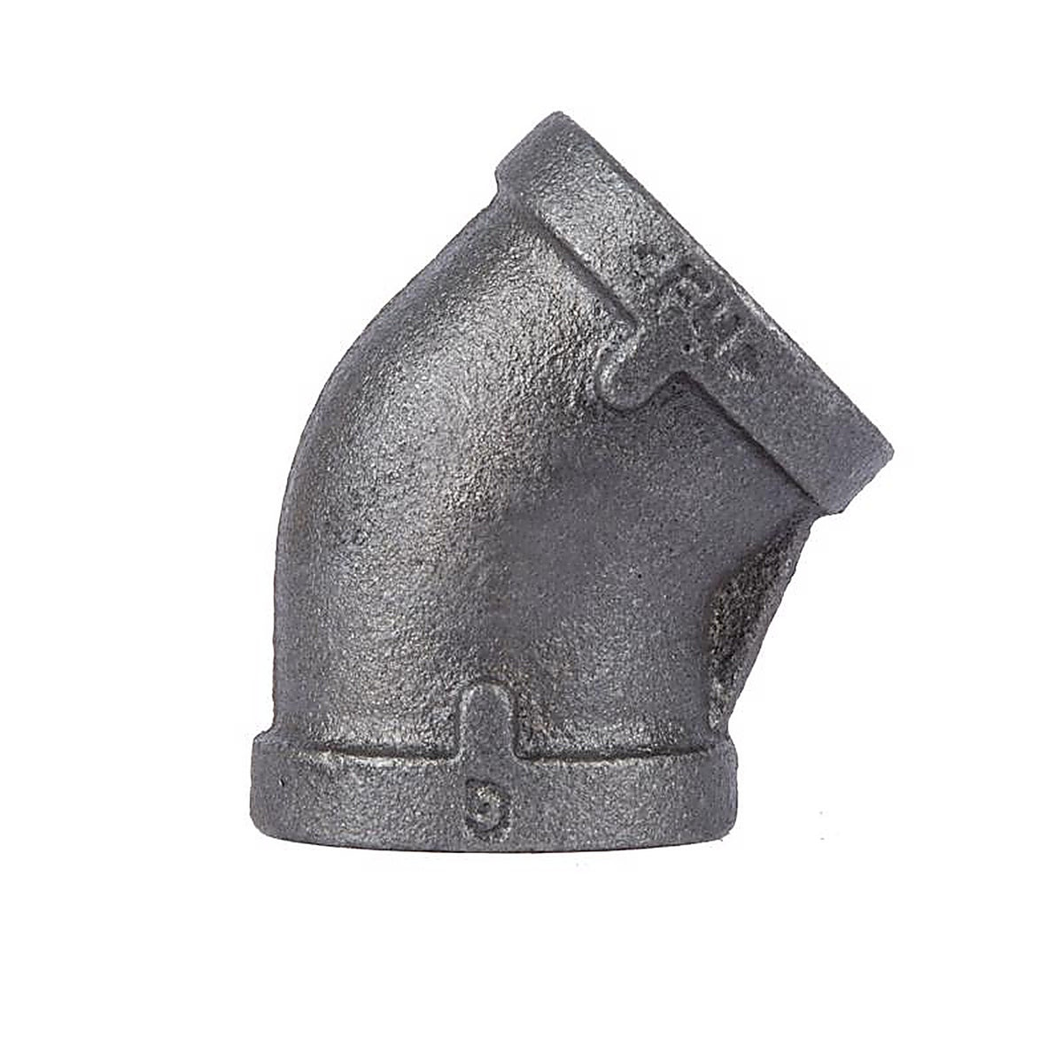 STZ - 501431 - Industries 1/4 In. Fip Each X 1/4 In. D Fip Black Malleable Iron 45 Degree Elbow