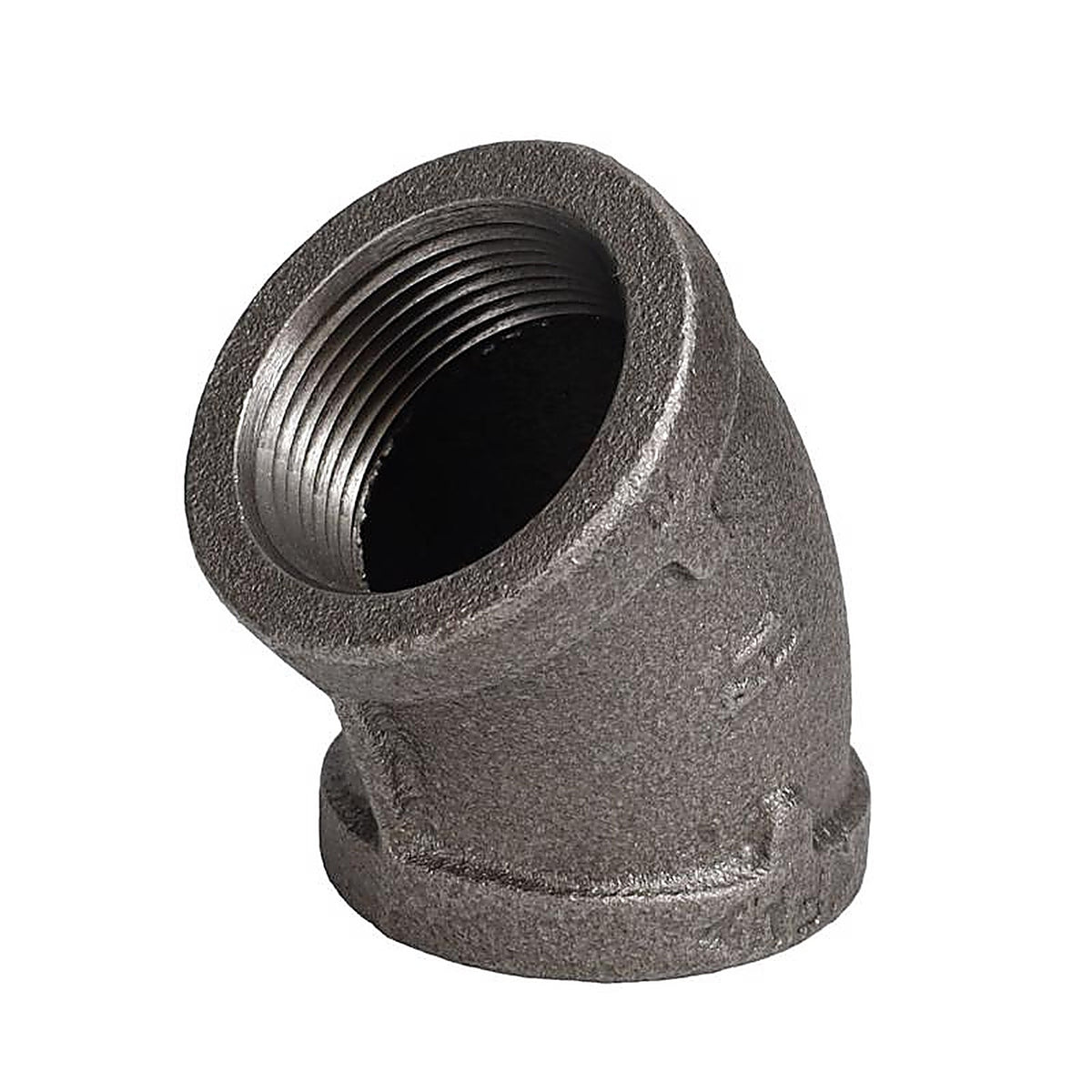 STZ Industries 310E45-114 1-1/4 in. FIP each X 1-1/4 in. D FIP Black Malleable Iron 45 Degree Elbow