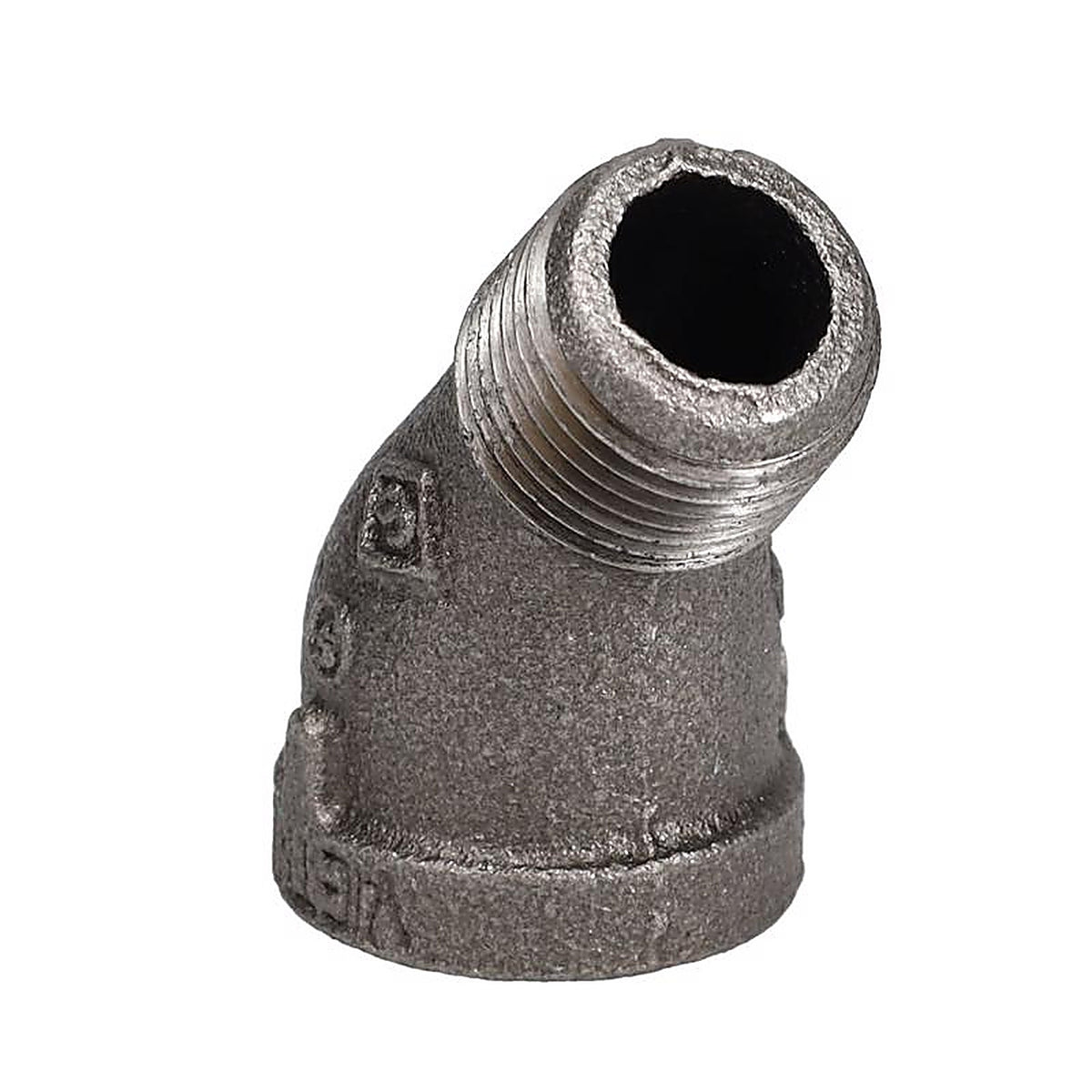 STZ Industries 310SE45-12 1/2 in. MIP each X 1/2 in. D FIP Black Malleable Iron 45 degree Street Elbow