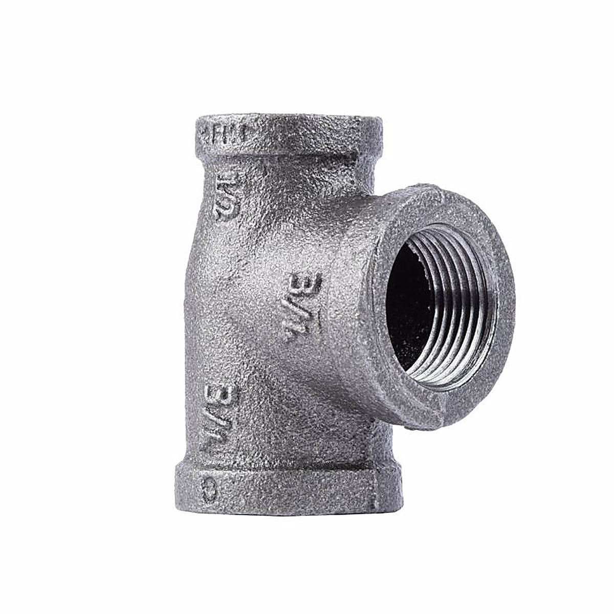 STZ - 310RT-341234 - Industries 3/4 In. Fip X 1/2 In. D Fip 3/4 In. D Fip Black Malleable Iron Reducing Tee