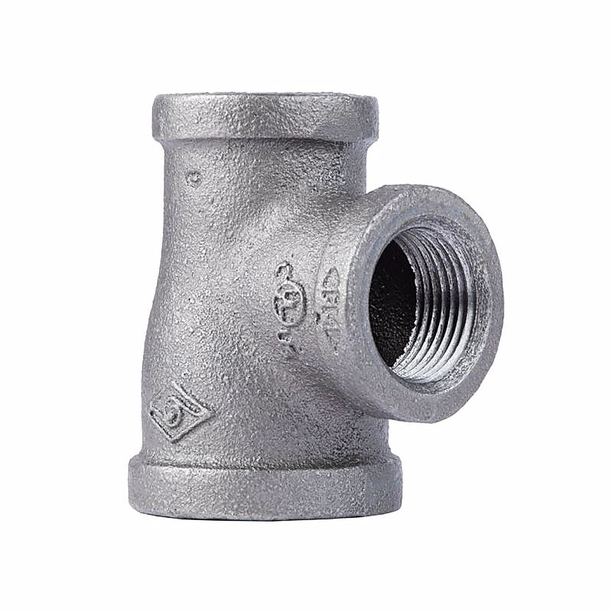 STZ - 310RT-13434 - Industries 1 In. Fip Each X 3/4 In. D Fip 3/4 In. D Fip Black Malleable Iron Reducing Tee