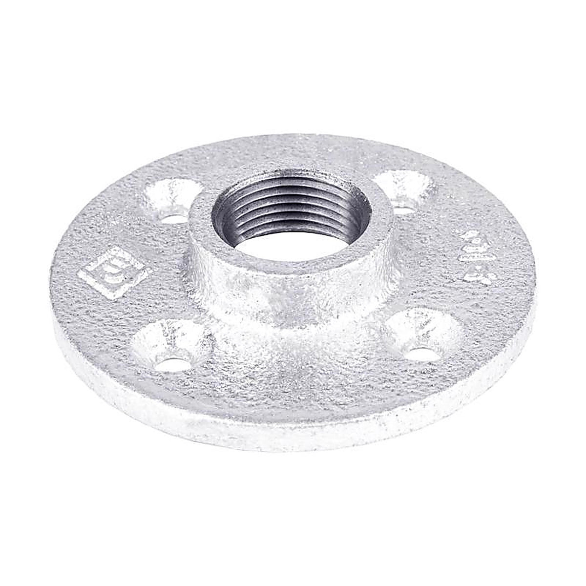 STZ Industries 311UF-112 1-1/2 in. FIP each Galvanized Malleable Iron Floor Flange