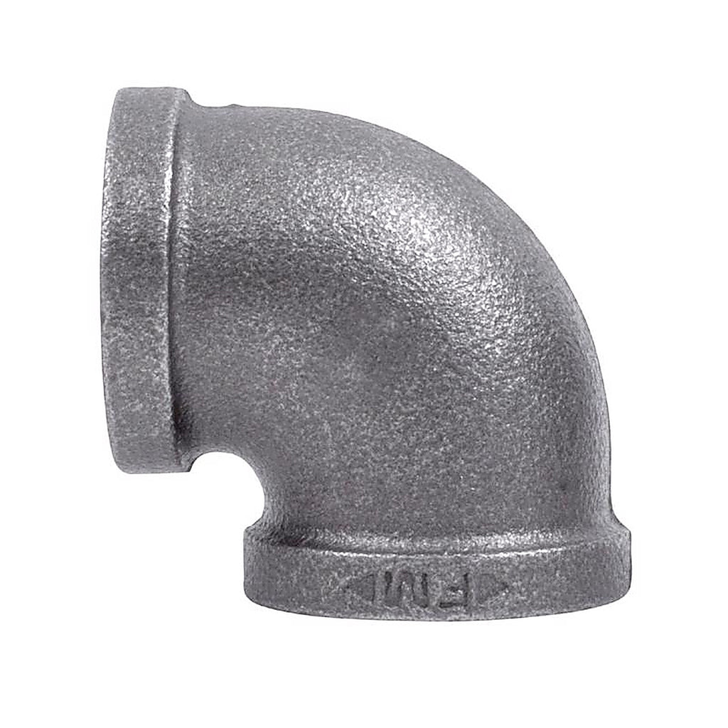 STZ - 501439 - Industries 1/8 In. Fip Each X 1/8 In. D Fip Black Malleable Iron 90 Degree Elbow