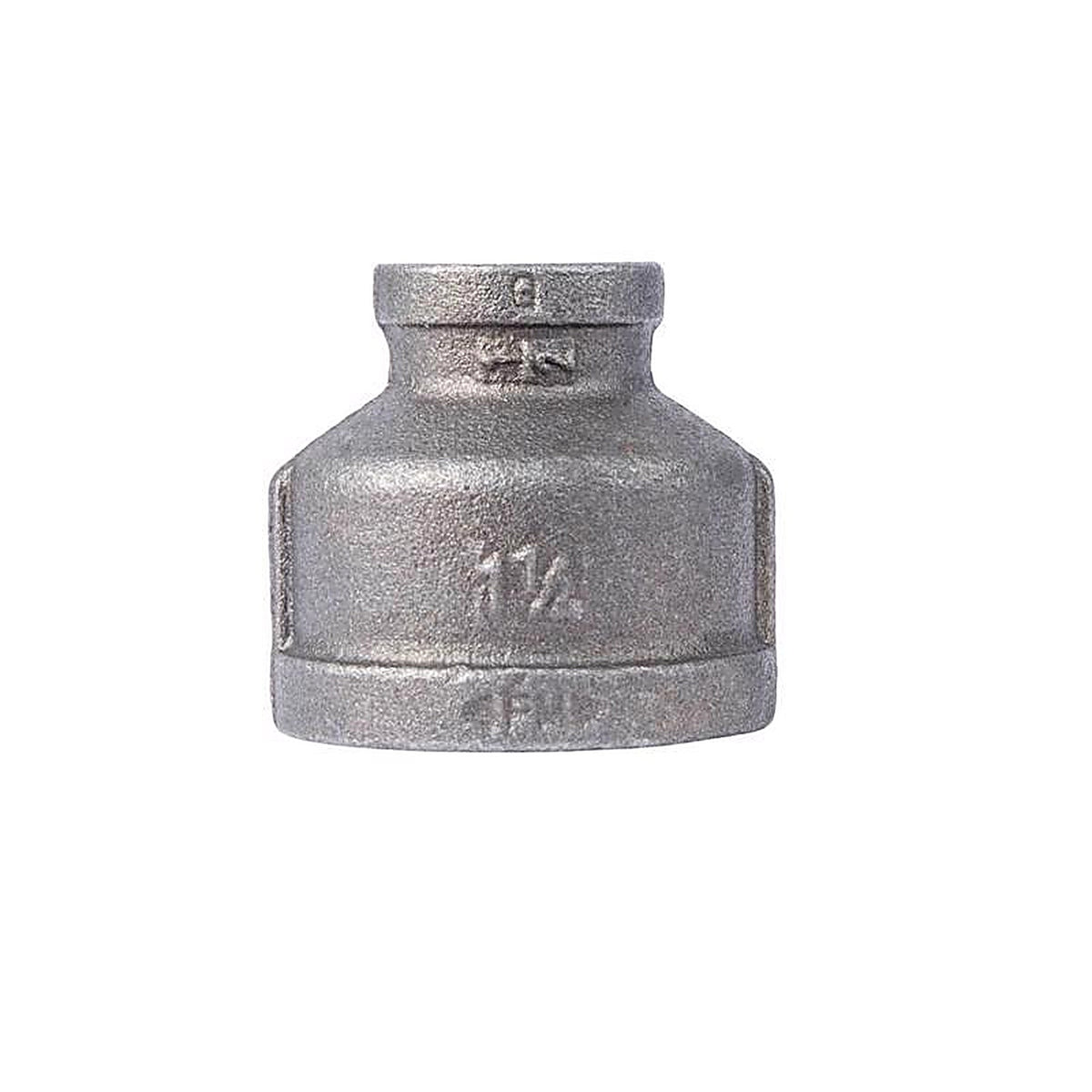 STZ Industries 310RC-1141 1-1/4 in. FIP each X 1 in. D FIP Black Malleable Iron Reducing Coupling