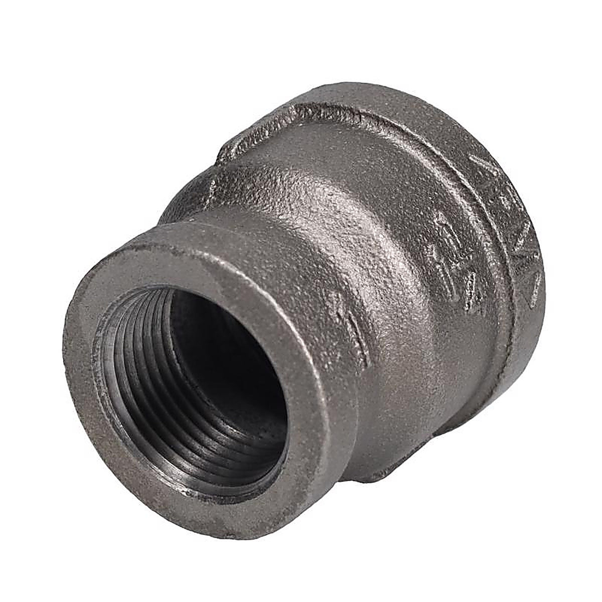 STZ Industries 310RC-1141 1-1/4 in. FIP each X 1 in. D FIP Black Malleable Iron Reducing Coupling