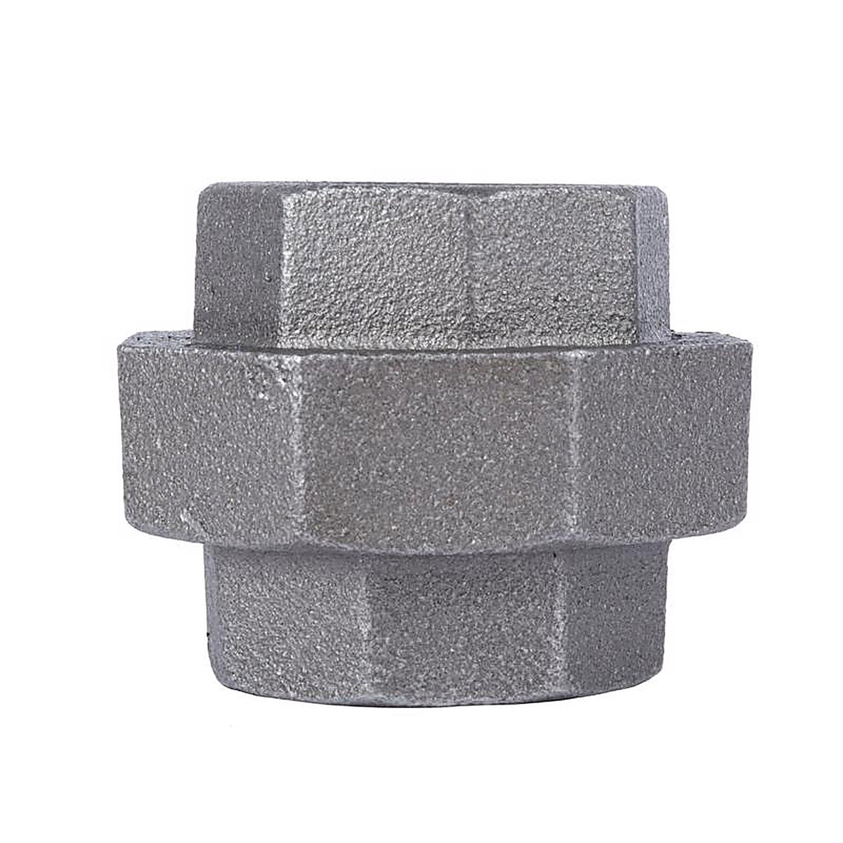 STZ Industries 310UU-112 1-1/2 in. FIP each X 1-1/2 in. D FIP Black Malleable Iron Union