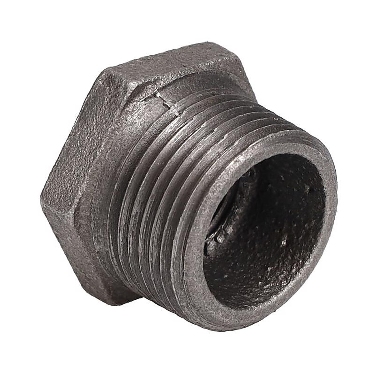 STZ Industries 310B-112 1 in. MIP each X 1/2 in. D FIP Black Malleable Iron Hex Bushing