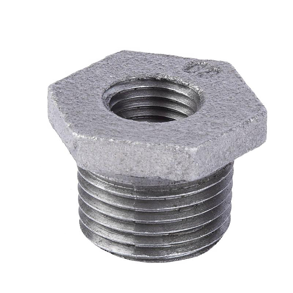 STZ Industries 310UB-234 2 in. MIP each X 3/4 in. D FIP Black Malleable Iron Hex Bushing