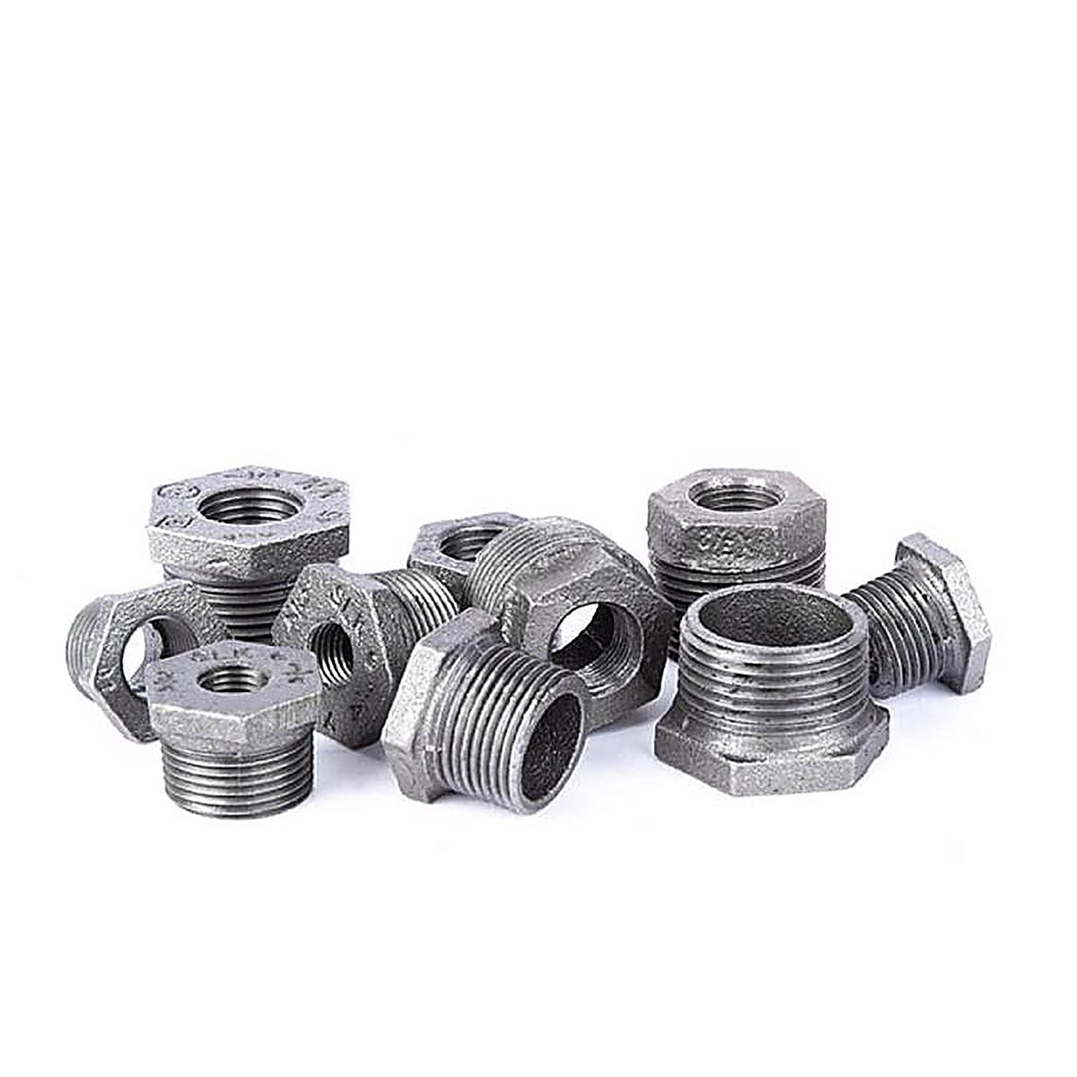 STZ Industries 310UB-234 2 in. MIP each X 3/4 in. D FIP Black Malleable Iron Hex Bushing
