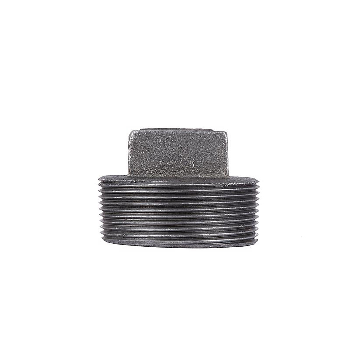 STZ Industries 310UP-2 2 in. MIP each Black Malleable Iron Plug