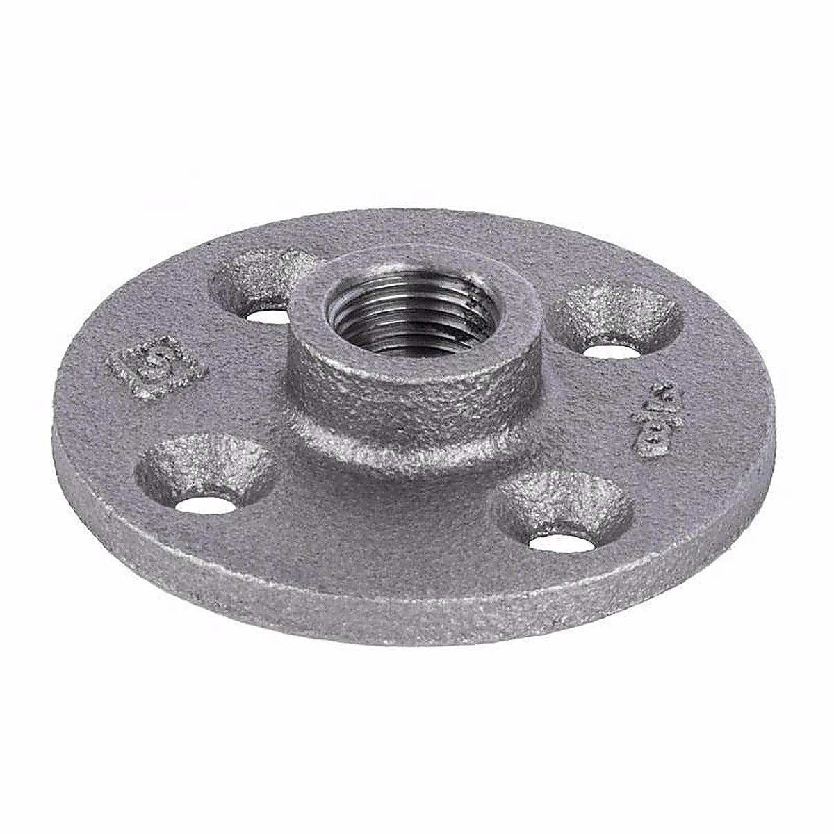 STZ - 310F-38 - Industries 3/8 In. Fip Each Black Malleable Iron 2.75 In. L Floor Flange