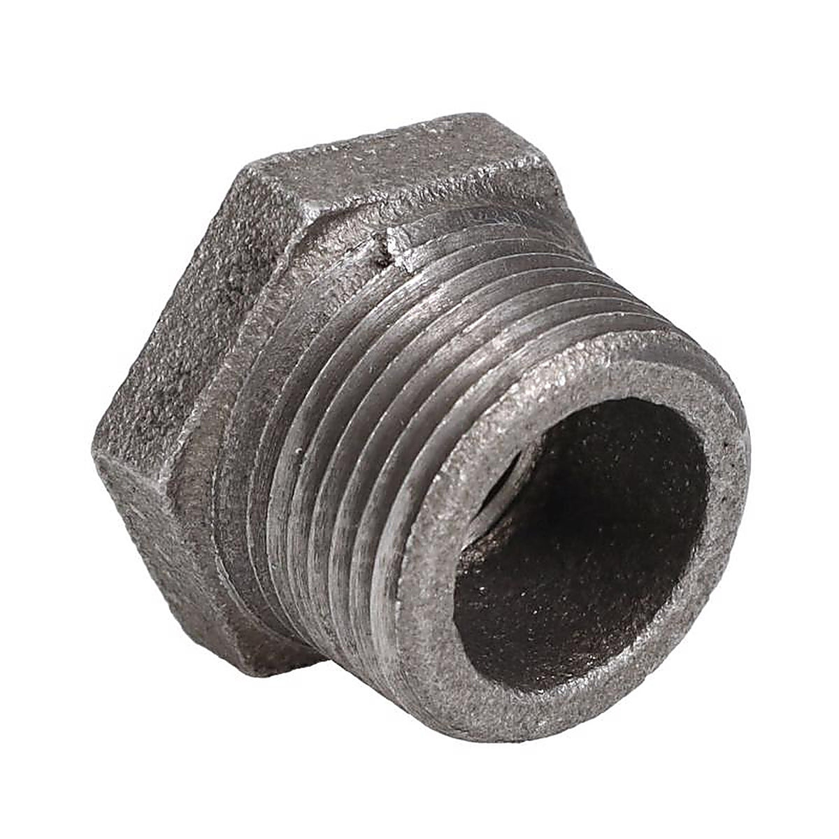 STZ Industries 310UB-3438 3/4 in. MIP each X 3/8 in. D FIP Black Malleable Iron Hex Bushing