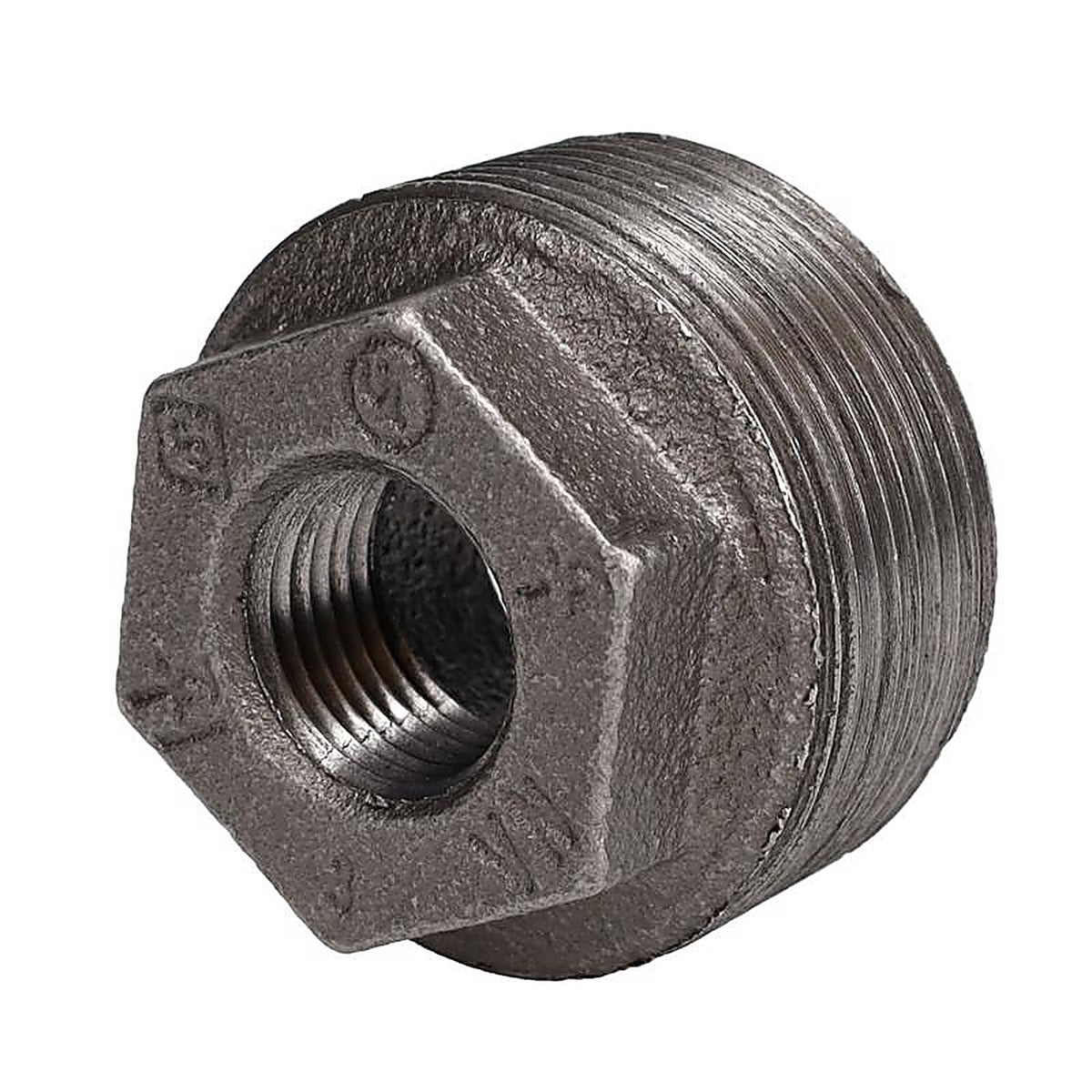 STZ - 501383 - Industries 1-1/2 In. MIP Each X 1/2 In. D Fip Black Malleable Iron HEX Bushing