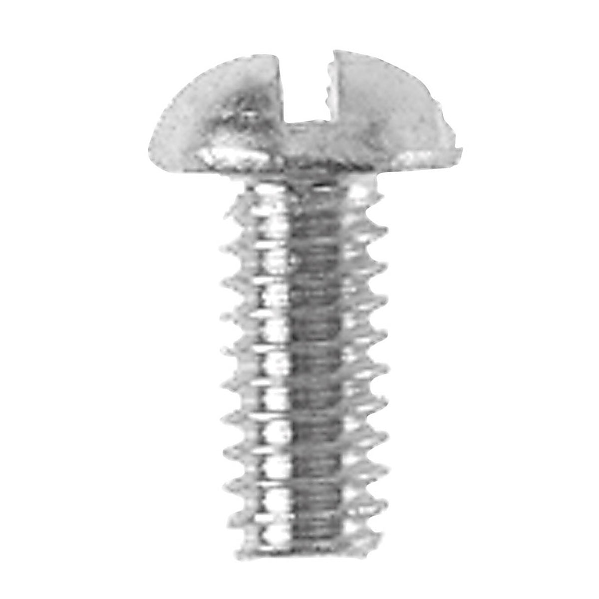 Danco 35141B No. 8-32 S X 3/8 in. L Slotted Round Head Brass Bibb Screw