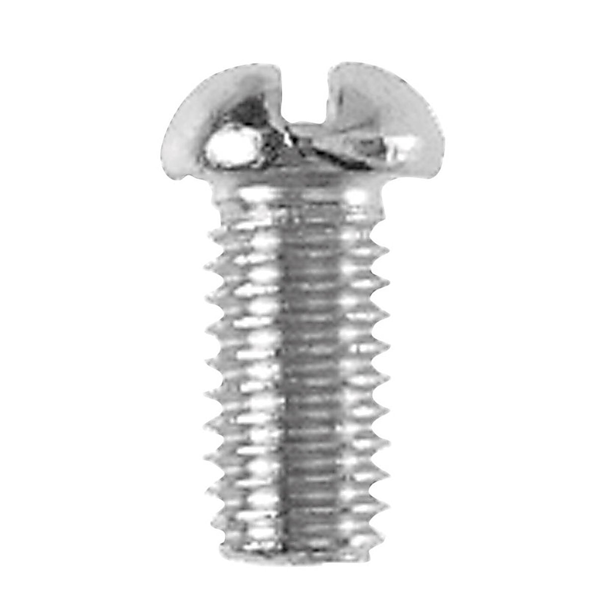 Danco 35147B No. 10-32 S X 3/8 in. L Slotted Round Head Brass Bibb Screw