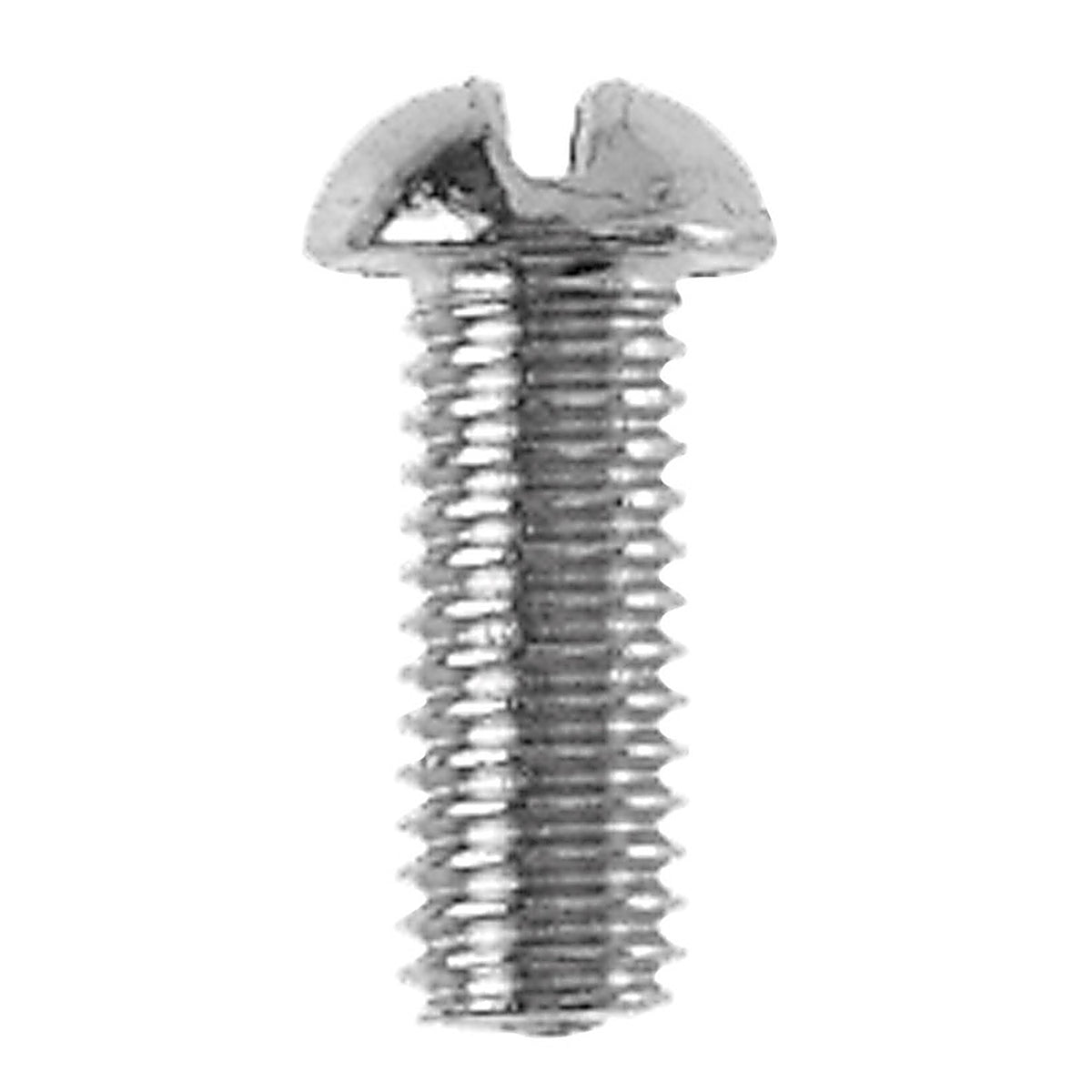 Danco 35148B No. 10-32 S X 1/2 in. L Slotted Round Head Brass Bibb Screw 1 pk