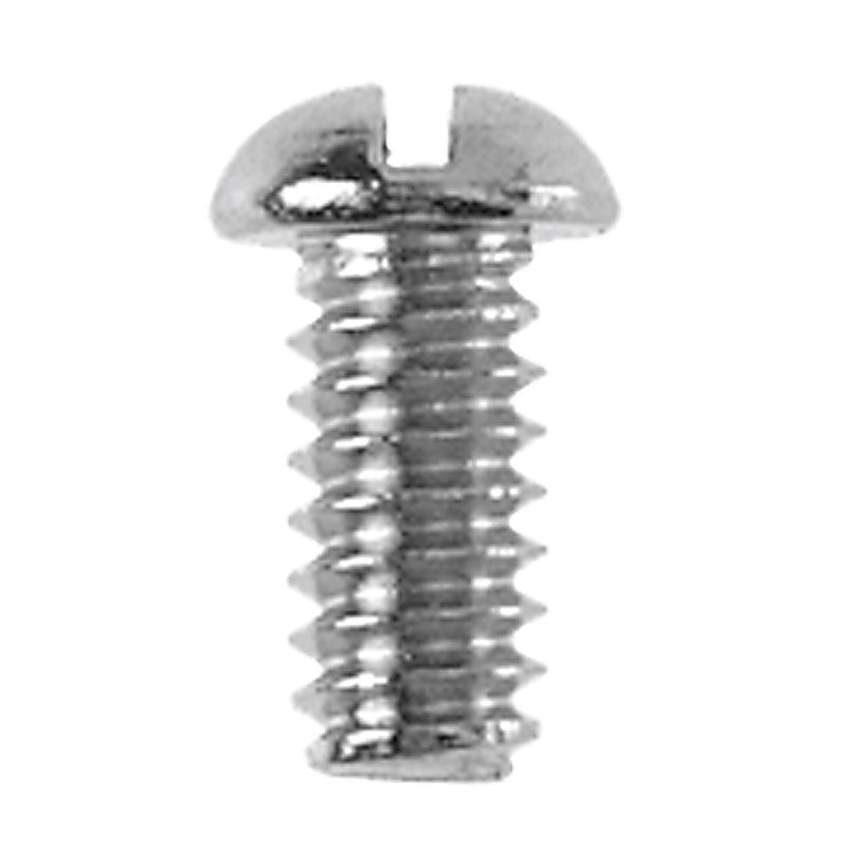 Danco 35153B No. 10-24 S X 3/8 in. L Slotted Round Head Brass Bibb Screw 1 pk