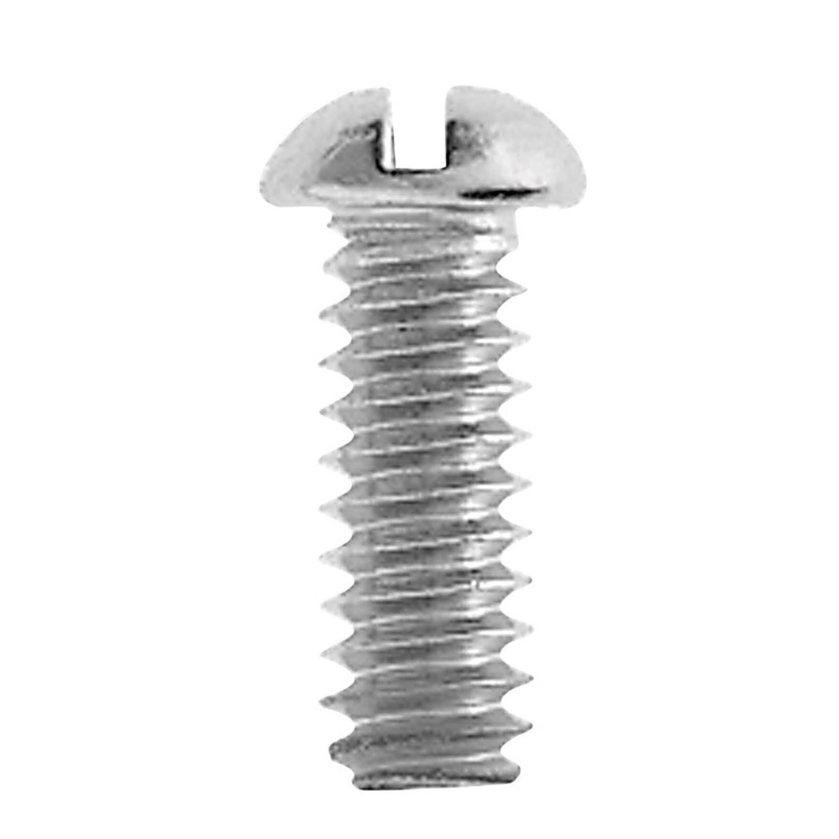 Danco 35154B No. 10-24 S X 1/2 in. L Slotted Round Head Brass Bibb Screw