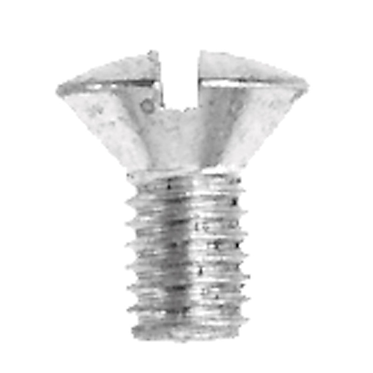 Danco 35636B No. 10-32 S X 3/8 in. L Slotted Oval Head Brass Faucet Handle Screw 5 pk