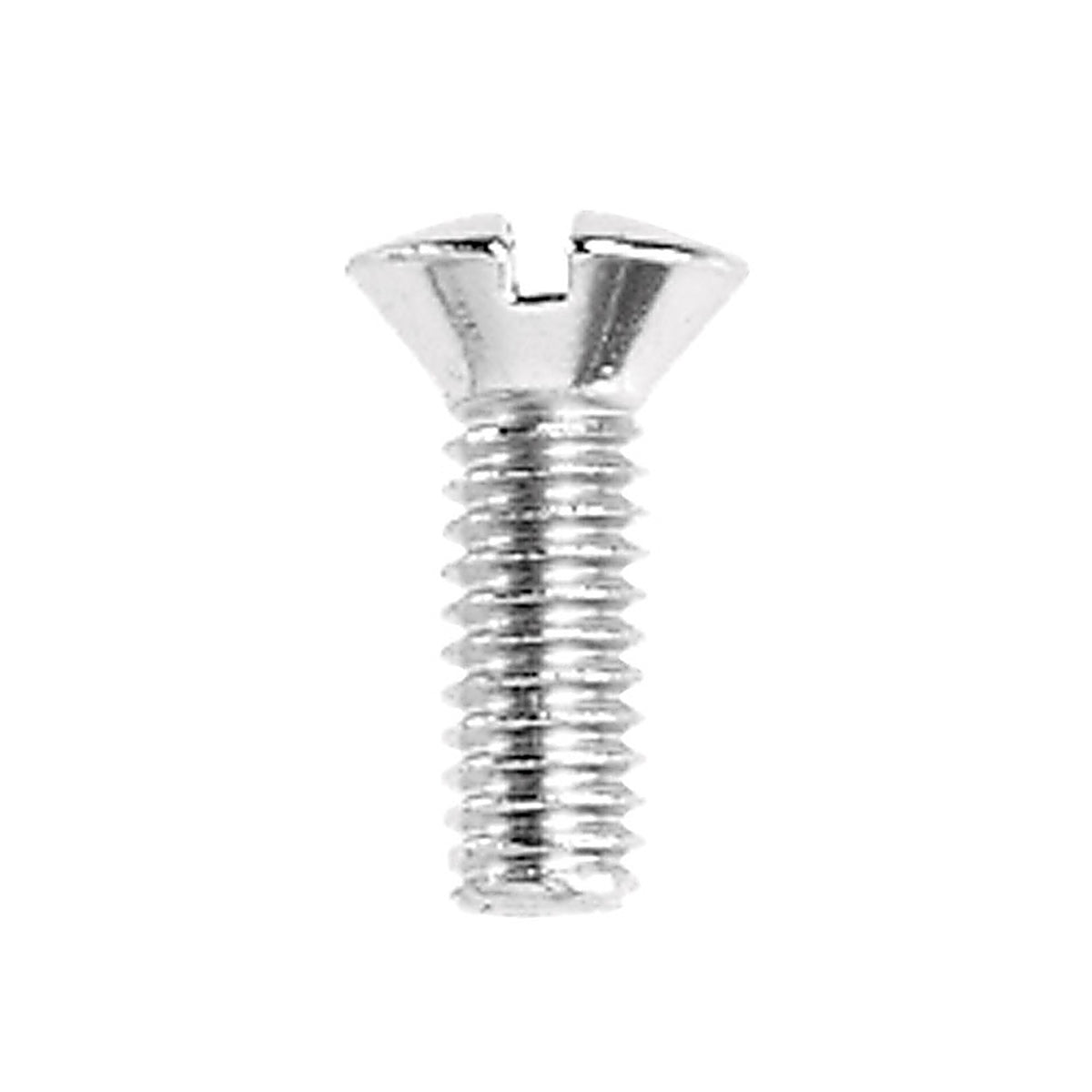Danco 35649B No. 8-32 S X 1/2 in. L Slotted Oval Head Brass Faucet Handle Screw