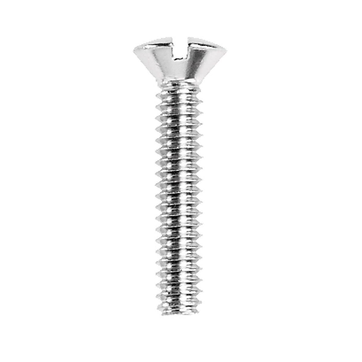 Danco 35654B No. 10-24 S X 1 in. L Slotted Oval Head Brass Faucet Handle Screw