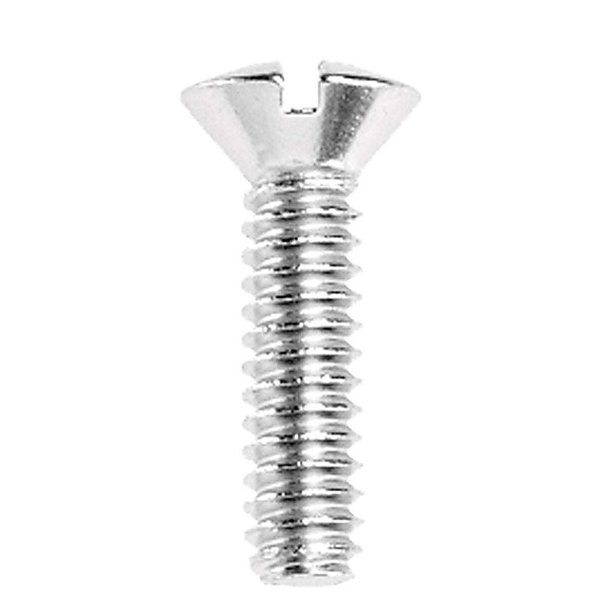 Danco 35652B No. 10-24 S X 3/4 in. L Slotted Oval Head Brass Faucet Handle Screw