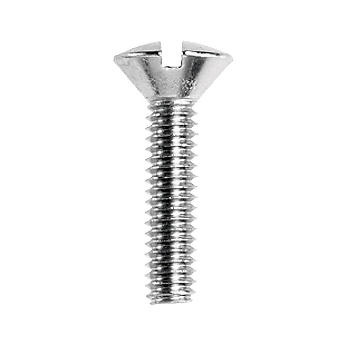 Danco 35659B No. 8-32 S X 3/4 in. L Slotted Oval Head Brass Faucet Handle Screw 1 pk